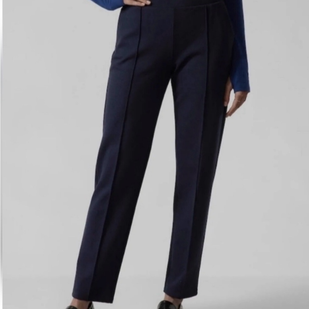 Athleta Dark Blue Straight Leg Pants